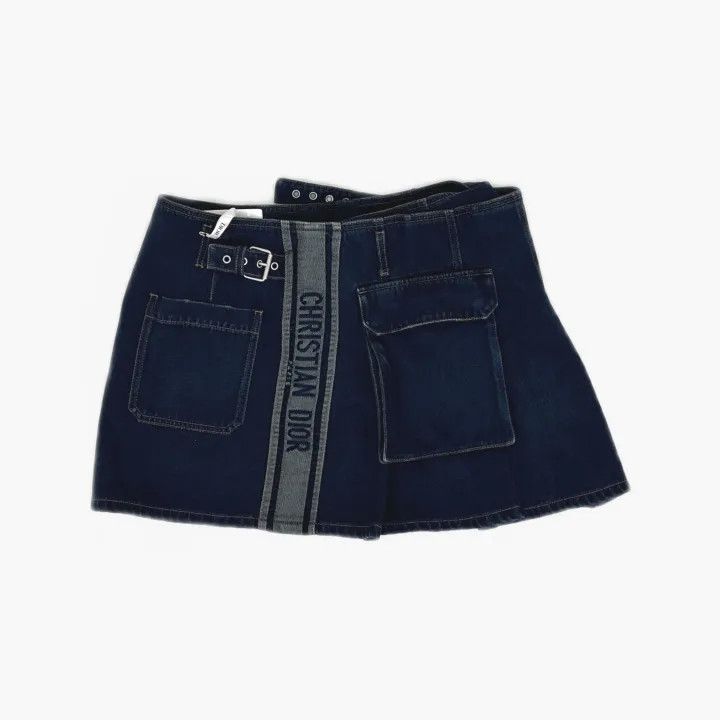 Dior Dior Casual High-Waist Denim Skirt 0079 Size 40" / US 18 - 3 Thumbnail