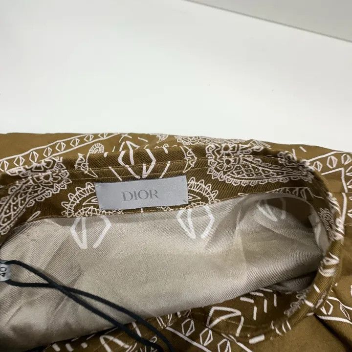 Dior Dior Casual Stylish Printed Short Sleeve Shirt 0079 Size L / US 10 / IT 46 - 6 Thumbnail