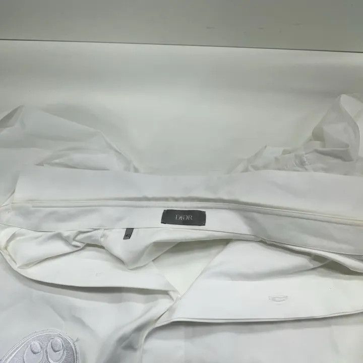 Dior Dior Embroidered White Shirt Collaboration 0079 Size M / US 6-8 / IT 42-44 - 6 Thumbnail