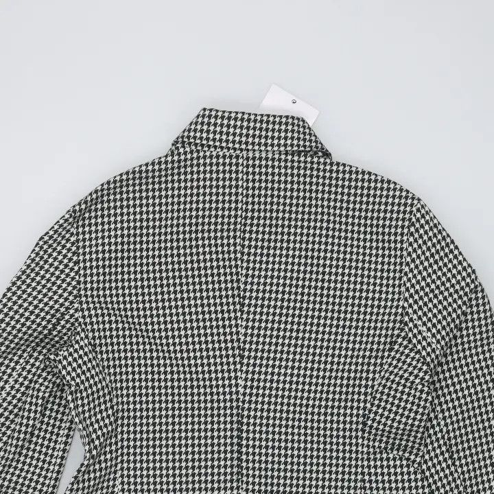 Dior Dior Houndstooth Print Single-Breasted Jacket 0079 Size M / US 6-8 / IT 42-44 - 9 Thumbnail