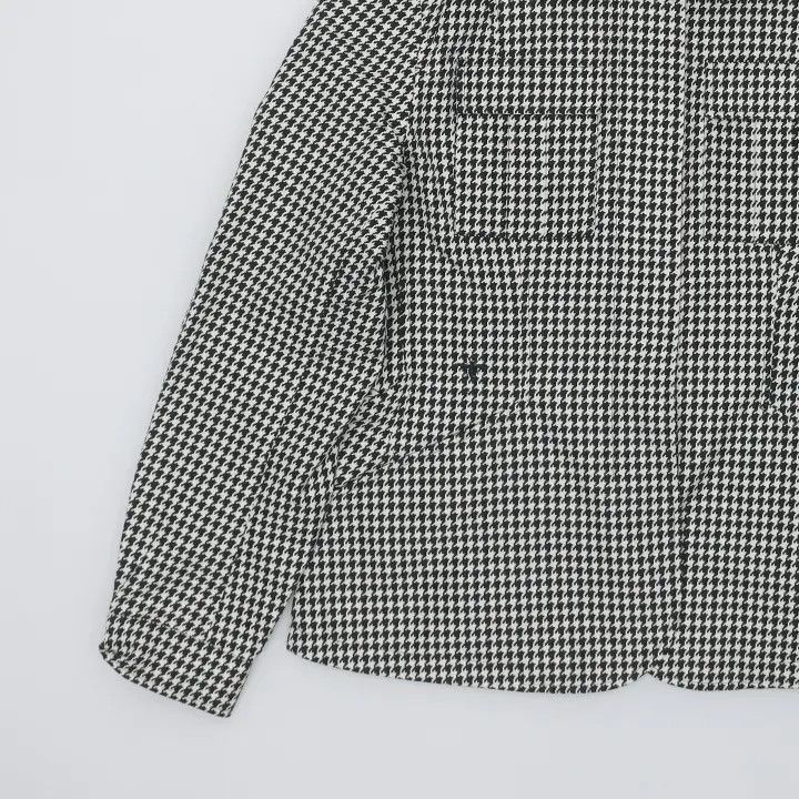 Dior Dior Houndstooth Print Single-Breasted Jacket 0079 Size M / US 6-8 / IT 42-44 - 4 Thumbnail