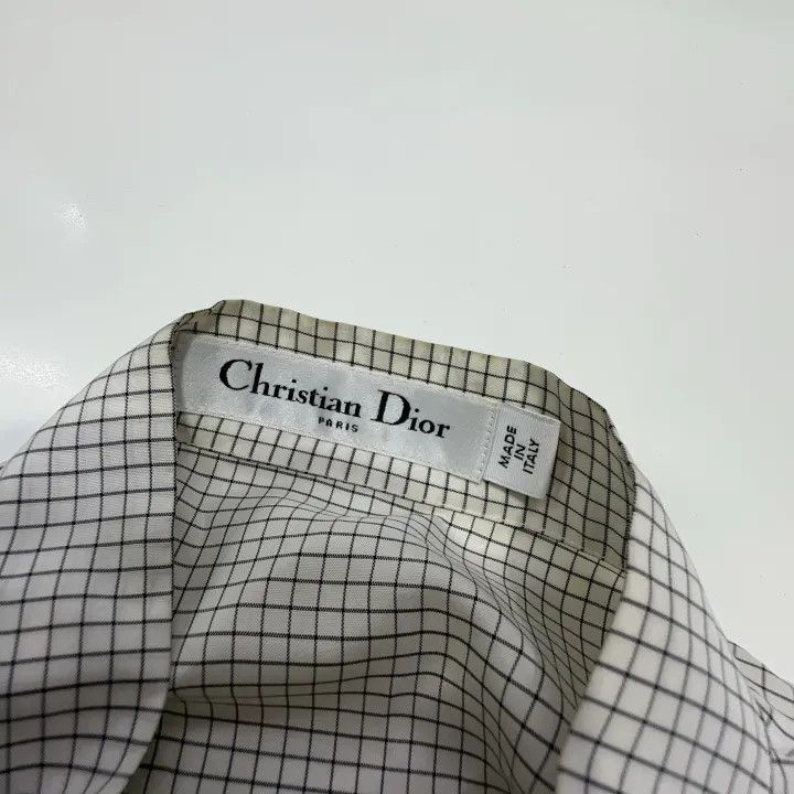 Dior Dior Classic Bee Embroidered Silk Shirt 0079 Size M / US 6-8 / IT 42-44 - 6 Thumbnail