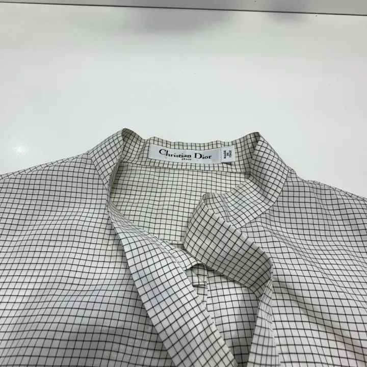 Dior Dior Classic Bee Embroidered Silk Shirt 0079 Size M / US 6-8 / IT 42-44 - 7 Thumbnail