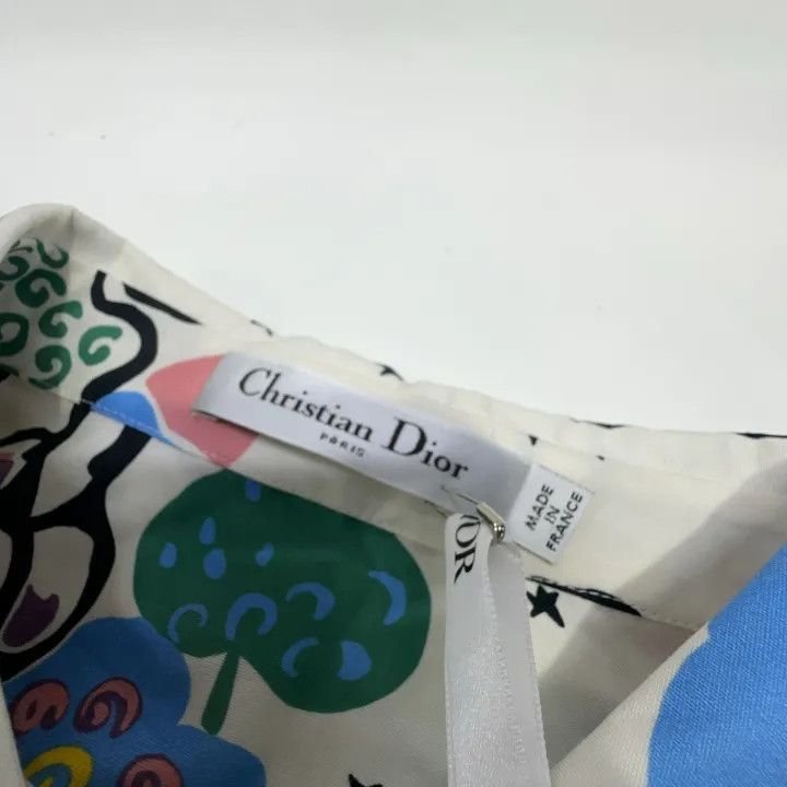 Dior Dior Casual Printed Dress for Women 0079 Size L / US 10 / IT 46 - 7 Thumbnail