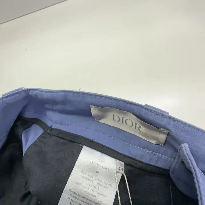 Dior Dior Blue Multi-Pocket Cargo Pants 0079 Size 42" / US 20 - 5 Thumbnail