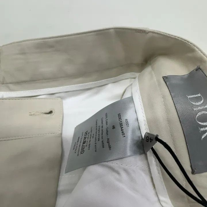 Dior Dior Casual Beige Trousers for Women 0079 Size 42" / US 20 - 5 Thumbnail