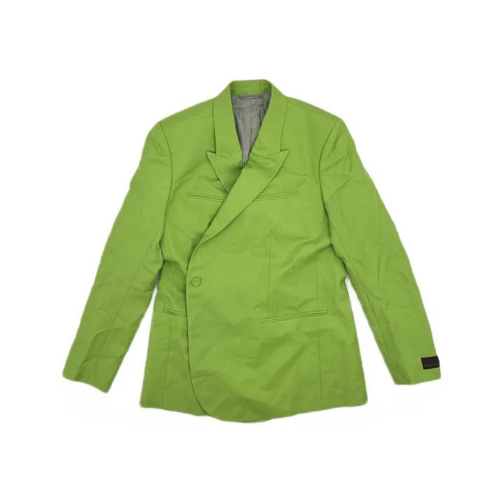 Dior Dior Plain Color Asymmetrical Button Jacket 0079 Size L / US 10 / IT 46 - 2 Thumbnail