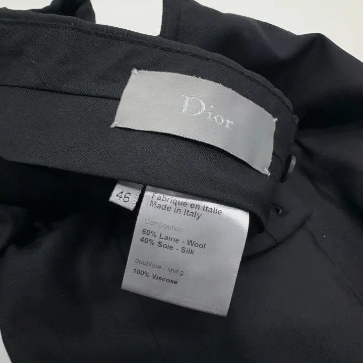 Dior Dior Minimalist Black Casual Pants 0079 Size 42" / US 20 - 5 Thumbnail