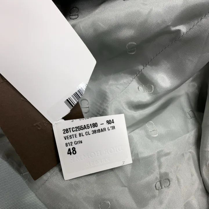 Dior Dior Casual Stylish Solid Color Jacket 0079 Size XXL / US 16-18 / IT 52-54 - 4 Thumbnail