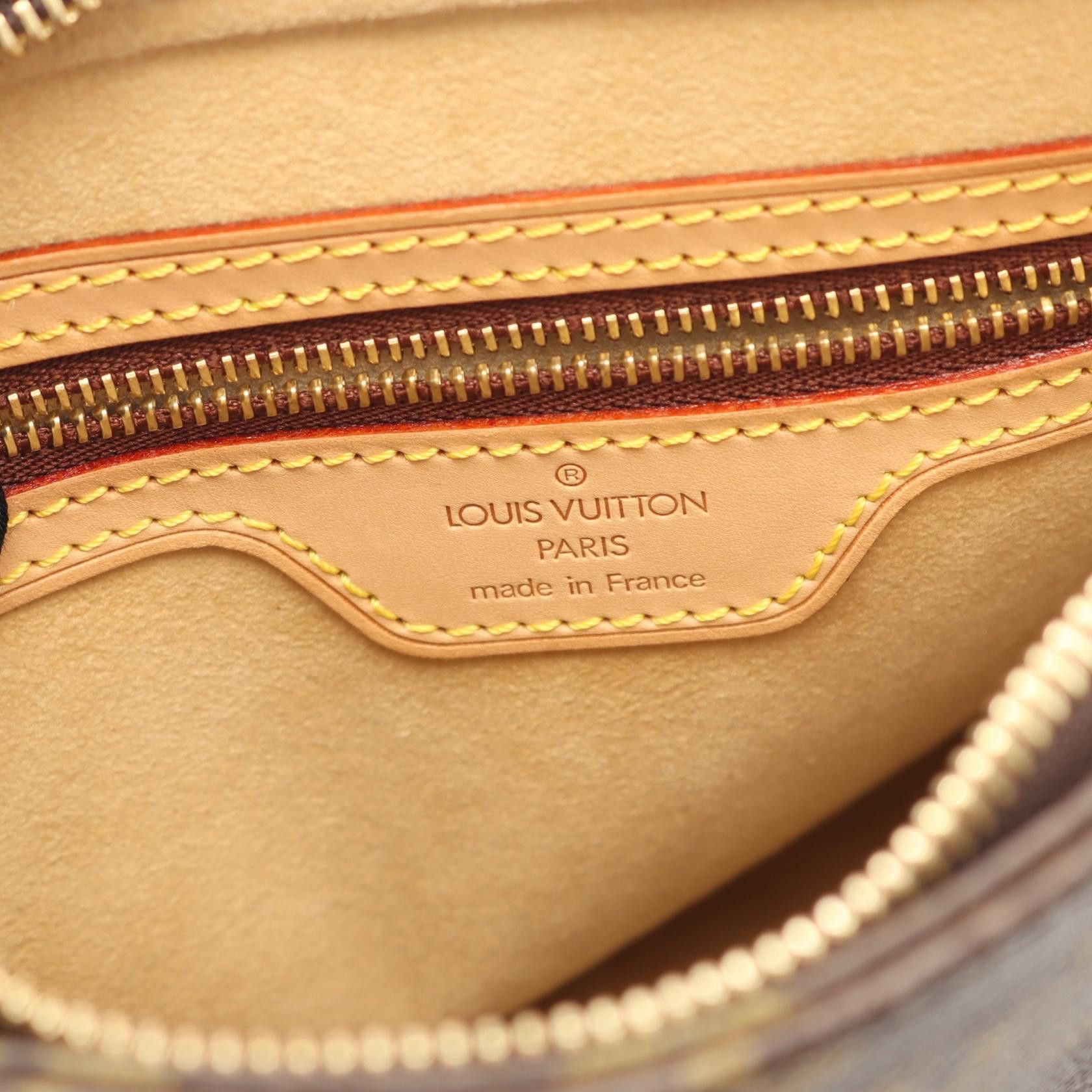 Louis Vuitton Louis Vuitton Louis Vuitton Looping MM Monogram Shoulder Bag Canvas Shoulder Bag M51146 Size ONE SIZE - 4 Thumbnail