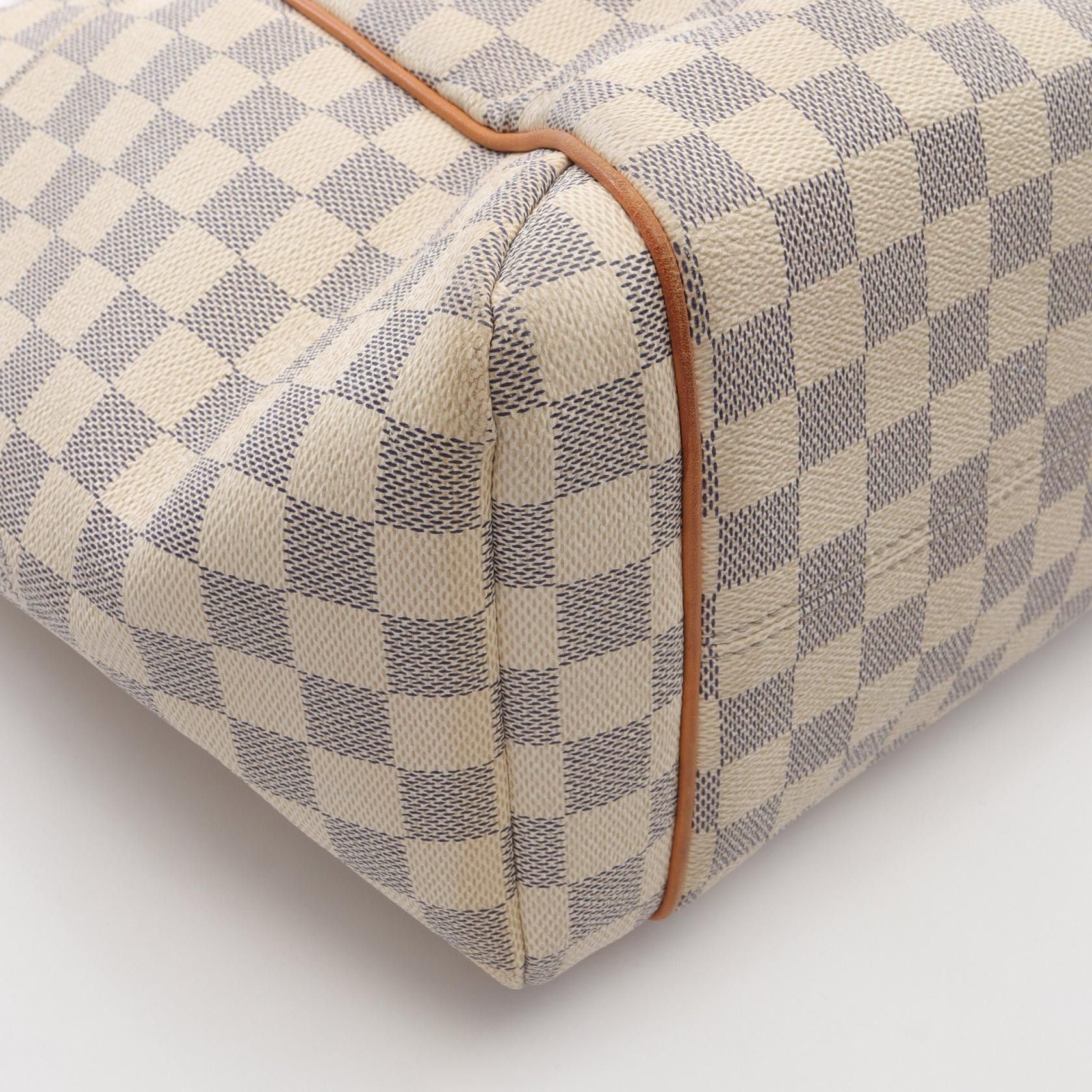 Louis Vuitton Louis Vuitton Louis Vuitton Totally MM Damier Azur Coated Canvas Tote Bag Canvas Tote Bag N51262 Size ONE SIZE - 8 Thumbnail