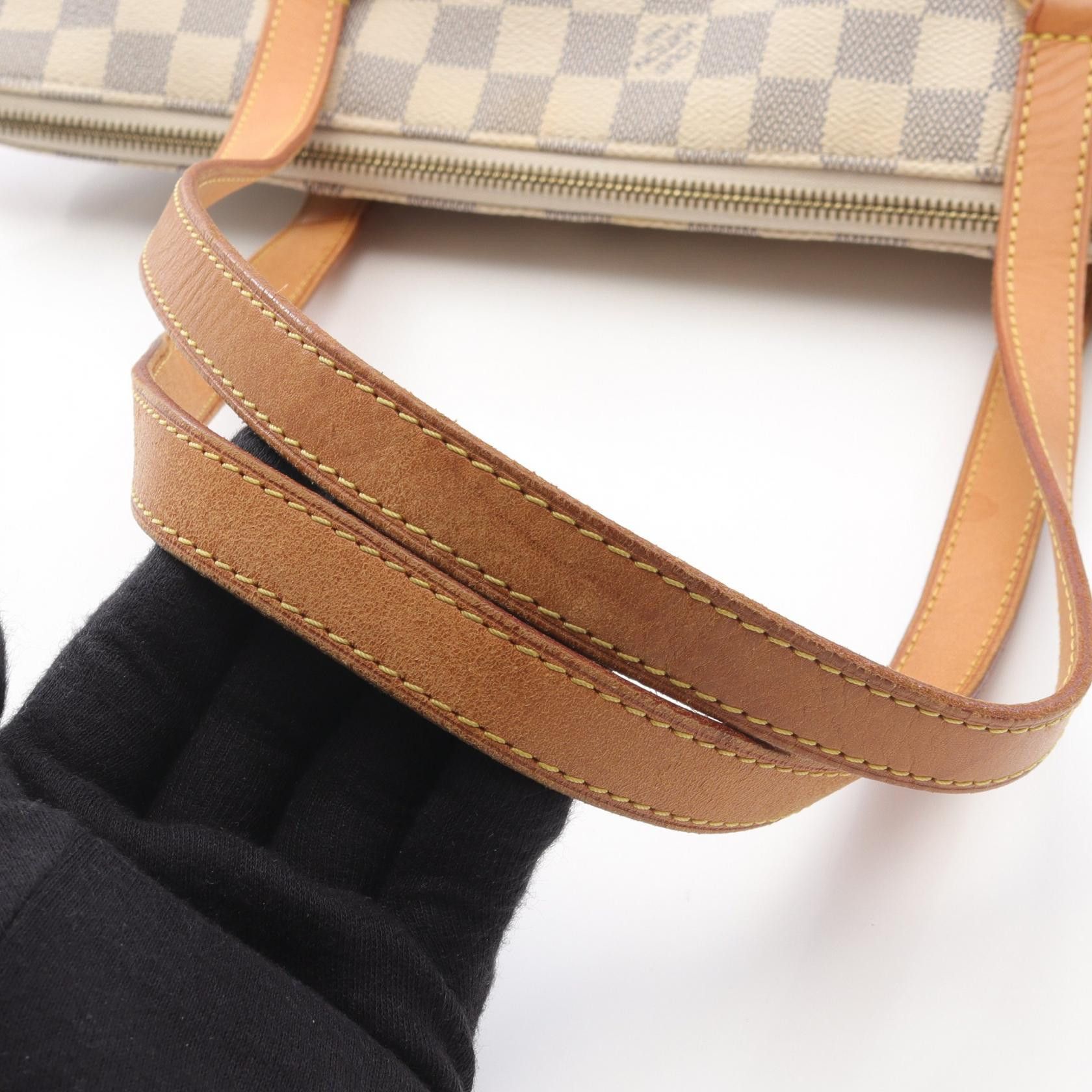 Louis Vuitton Louis Vuitton Louis Vuitton Totally MM Damier Azur Coated Canvas Tote Bag Canvas Tote Bag N51262 Size ONE SIZE - 6 Thumbnail