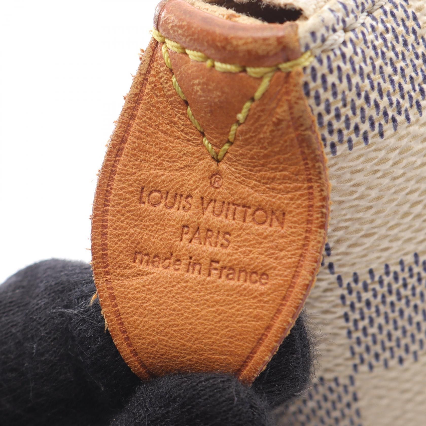 Louis Vuitton Louis Vuitton Louis Vuitton Totally MM Damier Azur Coated Canvas Tote Bag Canvas Tote Bag N51262 Size ONE SIZE - 4 Thumbnail