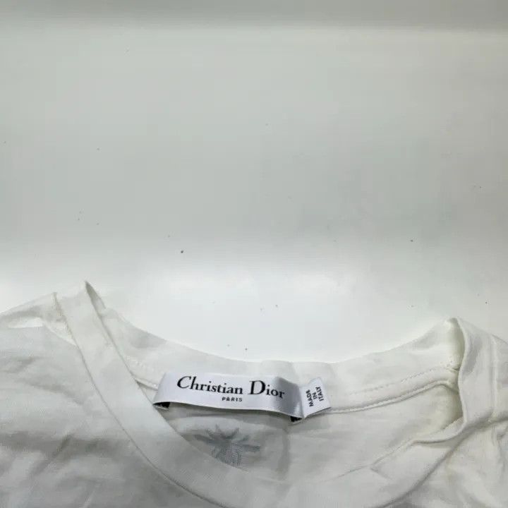 Dior Dior Floral Print Crew Neck T-Shirt for Women 0079 Size L / US 10 / IT 46 - 5 Thumbnail