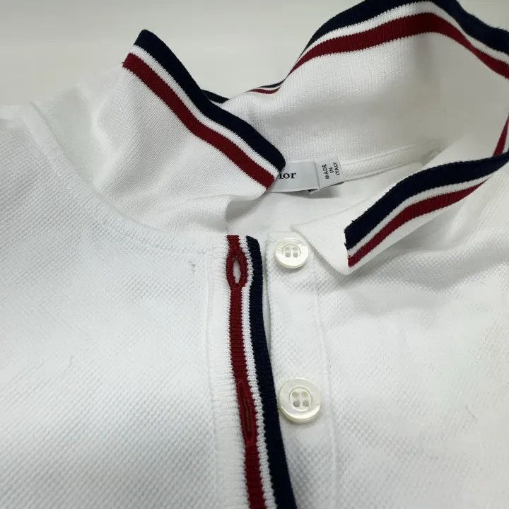 Dior Dior SS25 Polo with Embroidery for Women 0079 Size L / US 10 / IT 46 - 6 Thumbnail