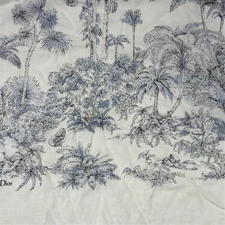 Dior Dioriviera Floral Short Sleeve T-Shirt 0079 Size M / US 6-8 / IT 42-44 - 5 Thumbnail