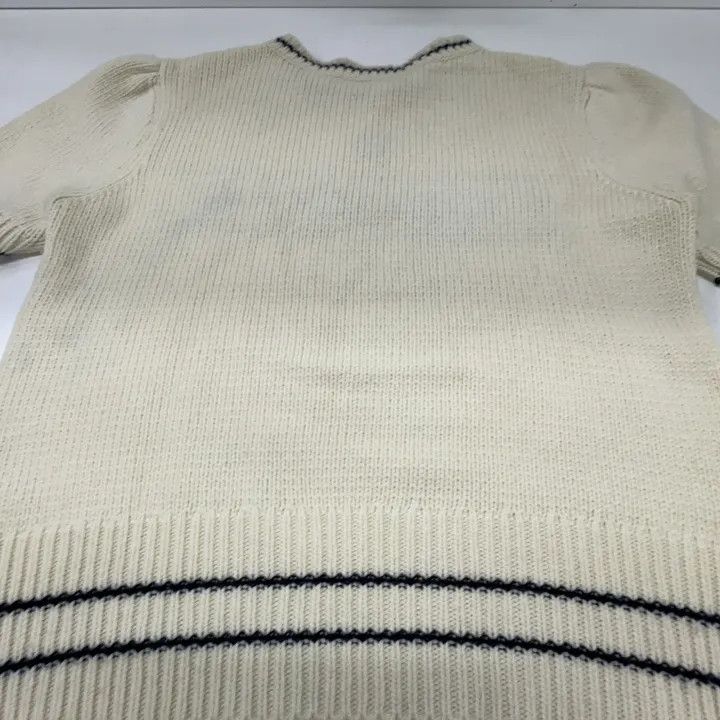 Dior Dior Wool Logo Embroidered Short Sleeve Sweater 0079 Size M / US 6-8 / IT 42-44 - 11 Thumbnail