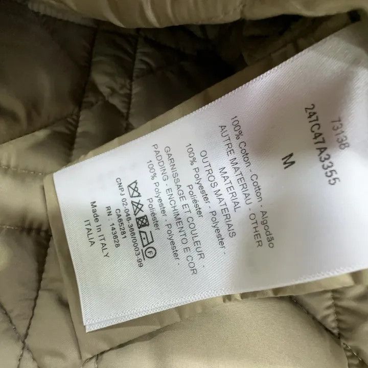 Dior Dior FW22 Hooded Short Coat in Khaki 0079 Size M / US 6-8 / IT 42-44 - 4 Thumbnail