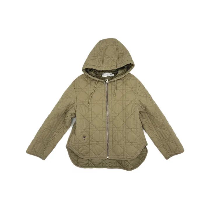 Dior Dior FW22 Hooded Short Coat in Khaki 0079 Size M / US 6-8 / IT 42-44 - 2 Thumbnail