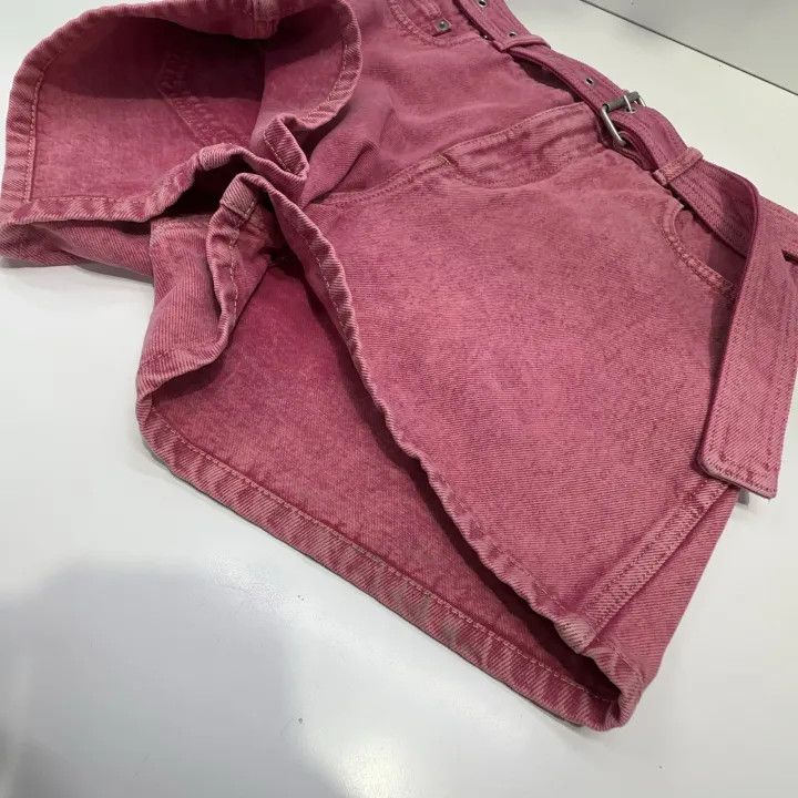 Dior Dior SS22 Pink Denim Shorts for Women 0079 Size 23" - 7 Thumbnail
