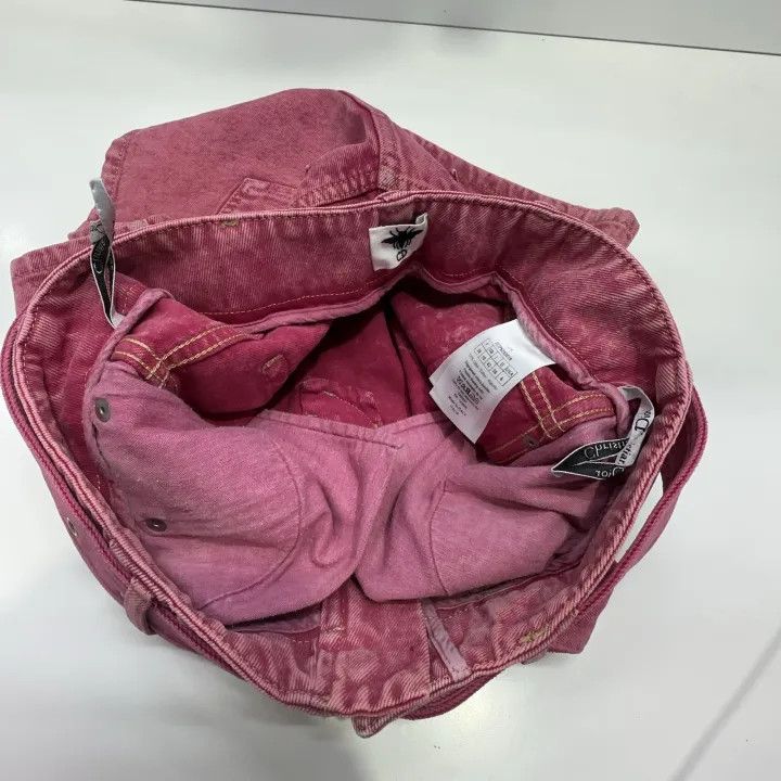 Dior Dior SS22 Pink Denim Shorts for Women 0079 Size 23" - 6 Thumbnail
