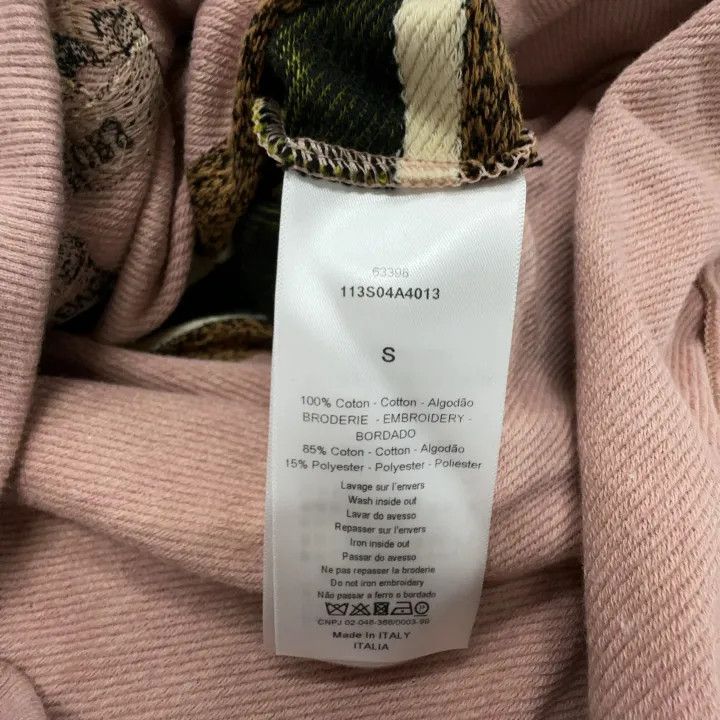 Dior Dior Floral Logo Hoodie for Women 0079 Size S / US 4 / IT 40 - 3 Thumbnail