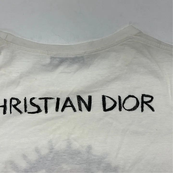 Dior Dior FW21 Printed Short Sleeve T-Shirt 0079 Size S / US 4 / IT 40 - 8 Thumbnail