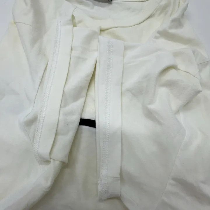 Dior Dior Logo Embroidered T-Shirt in White 0079 Size S / US 4 / IT 40 - 9 Thumbnail