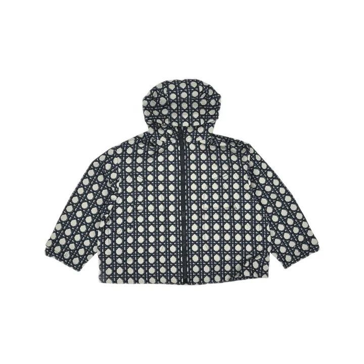 Dior Dior SS24 Navy Blue Embroidered Waterproof Jacket 0079 Size XS / US 0-2 / IT 36-38 - 2 Thumbnail
