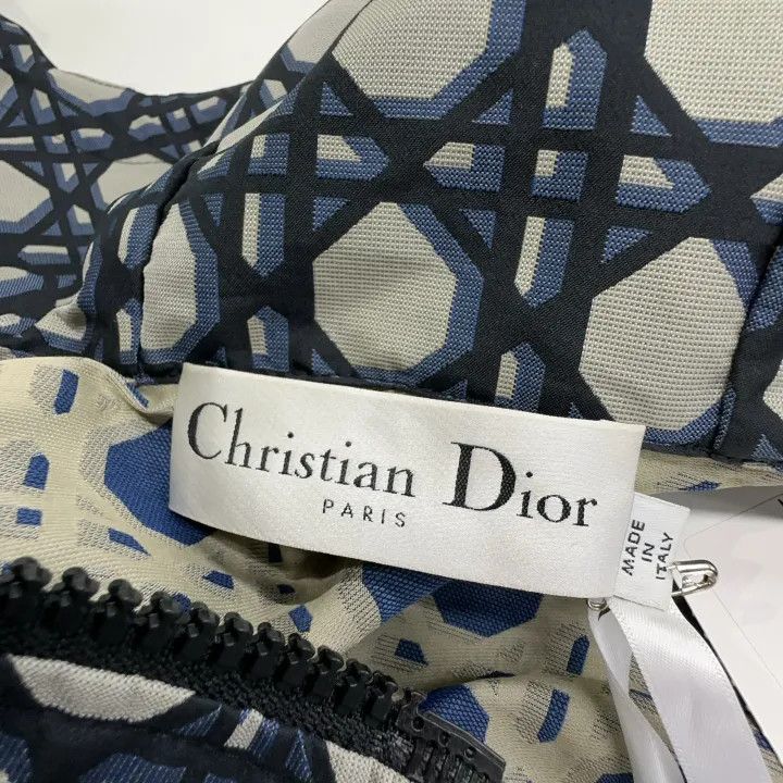 Dior Dior SS24 Navy Blue Embroidered Waterproof Jacket 0079 Size XS / US 0-2 / IT 36-38 - 6 Thumbnail