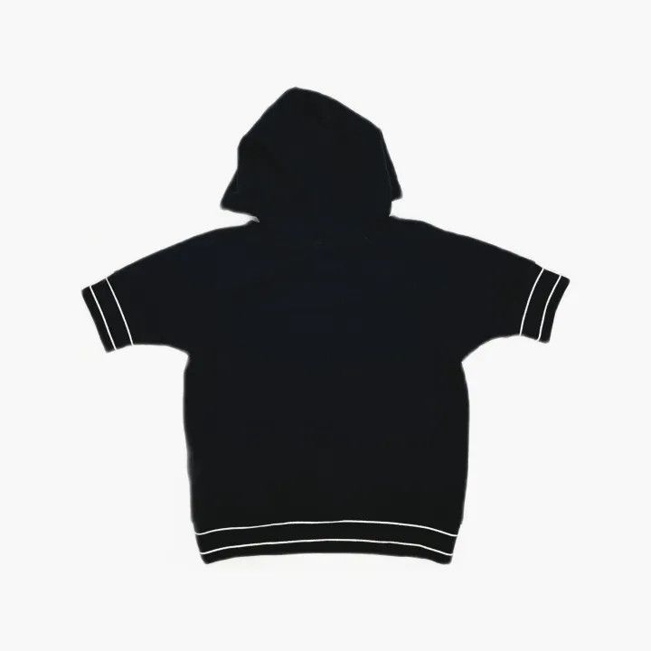 Dior Dior Vibe Black Graphic Hooded Short Sleeve Top 0079 Size XS / US 0-2 / IT 36-38 - 3 Thumbnail