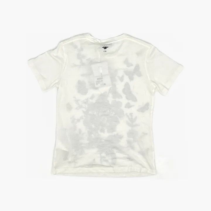 Dior Dior Butterfly Print Round Neck T-shirt 0079 Size XS / US 0-2 / IT 36-38 - 3 Thumbnail