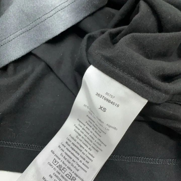Dior Dior Logo Print Short Sleeve T-Shirt 0079 Size XS / US 0-2 / IT 36-38 - 3 Thumbnail
