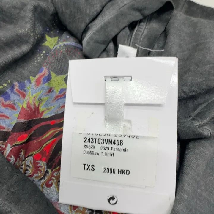 Dior Dior Volcano Graphic Short Sleeve T-Shirt 0079 Size XS / US 0-2 / IT 36-38 - 4 Thumbnail