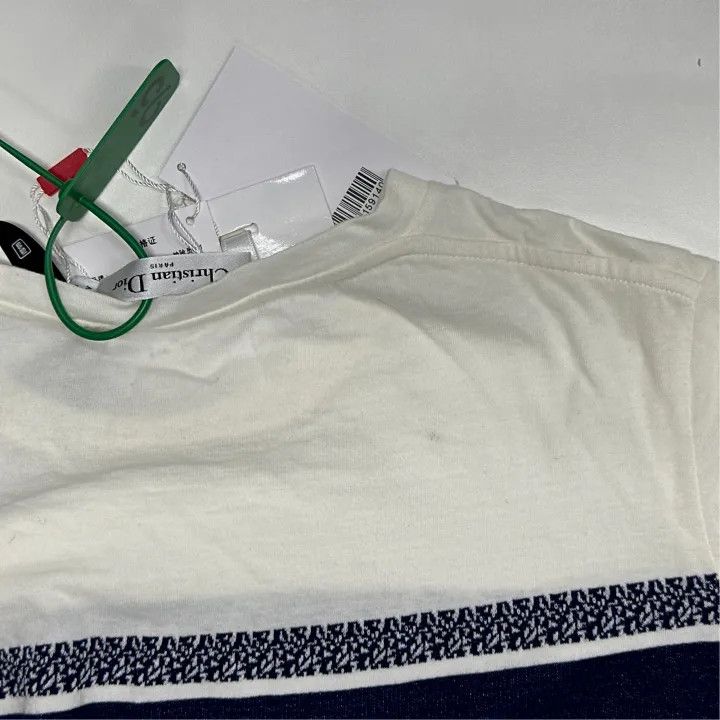 Dior Dior SS21 Casual White T-Shirt 0079 Size XS / US 0-2 / IT 36-38 - 6 Thumbnail