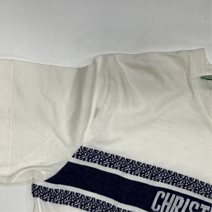 Dior Dior SS21 Casual White T-Shirt 0079 Size XS / US 0-2 / IT 36-38 - 7 Thumbnail