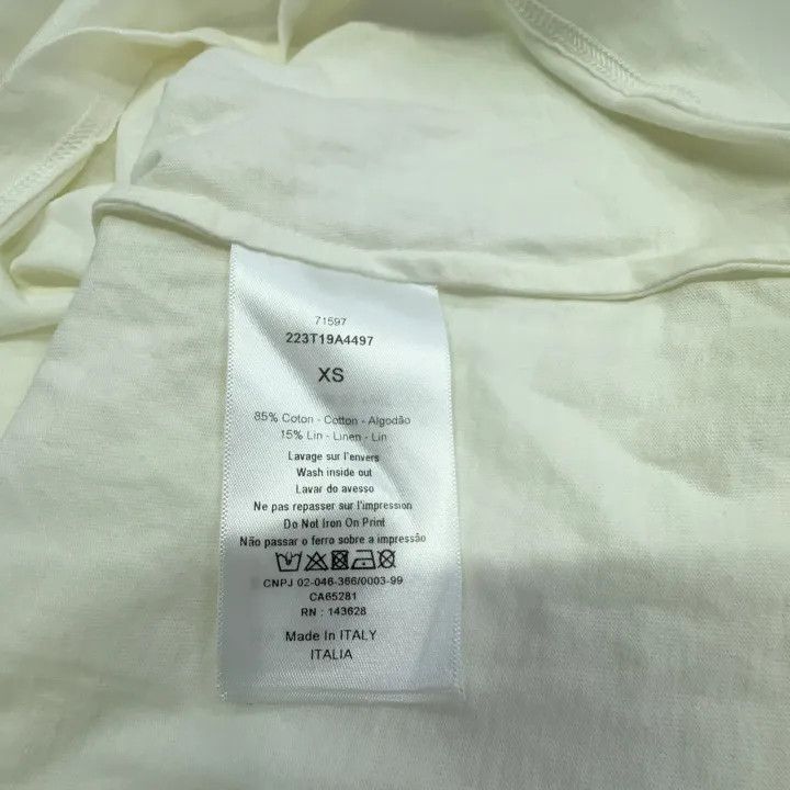 Dior Dior SS22 Vibe Logo Short Sleeve T-shirt 0079 Size XS / US 0-2 / IT 36-38 - 5 Thumbnail