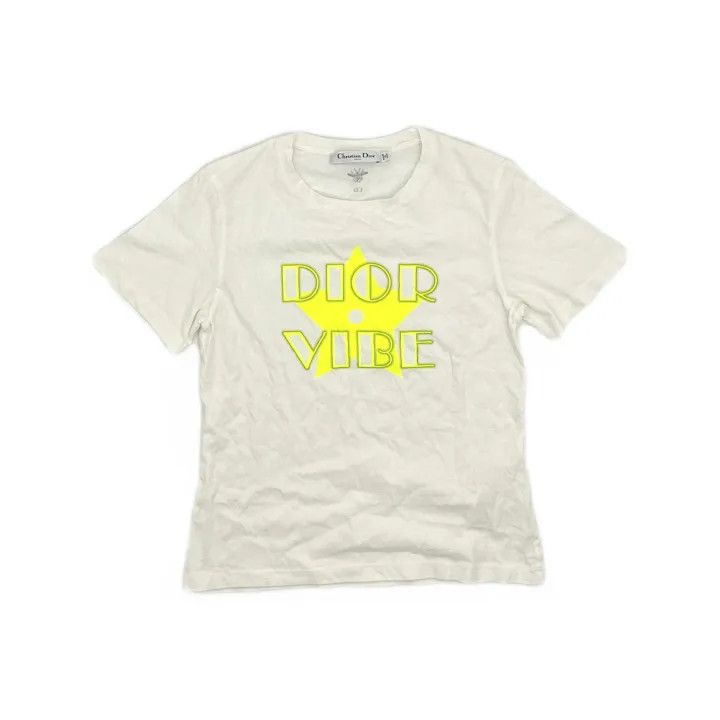Dior Dior SS22 Vibe Logo Short Sleeve T-shirt 0079 Size XS / US 0-2 / IT 36-38 - 2 Thumbnail