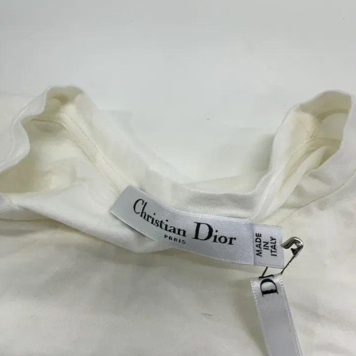 Dior Dior Vibe White Logo Printed T-Shirt 0079 Size XS / US 0-2 / IT 36-38 - 5 Thumbnail