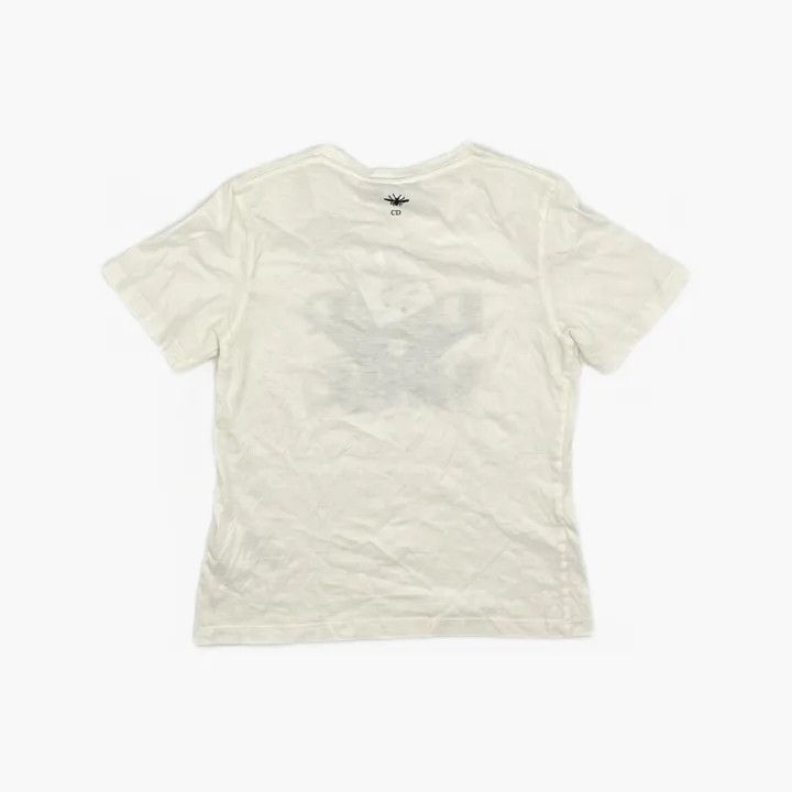 Dior Dior Vibe White Logo Printed T-Shirt 0079 Size XS / US 0-2 / IT 36-38 - 3 Thumbnail