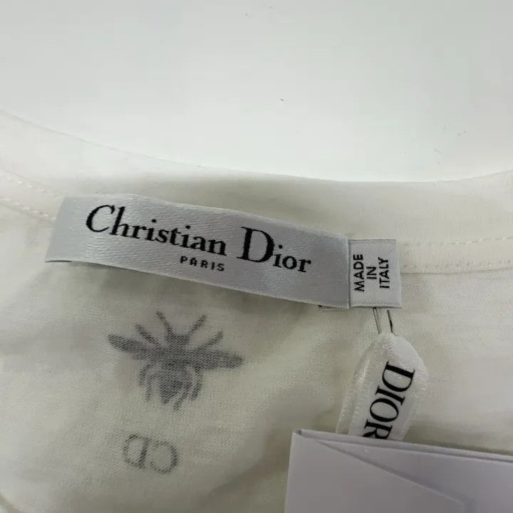 Dior Dior Vibe White Short Sleeve T-shirt 0079 Size XS / US 0-2 / IT 36-38 - 5 Thumbnail