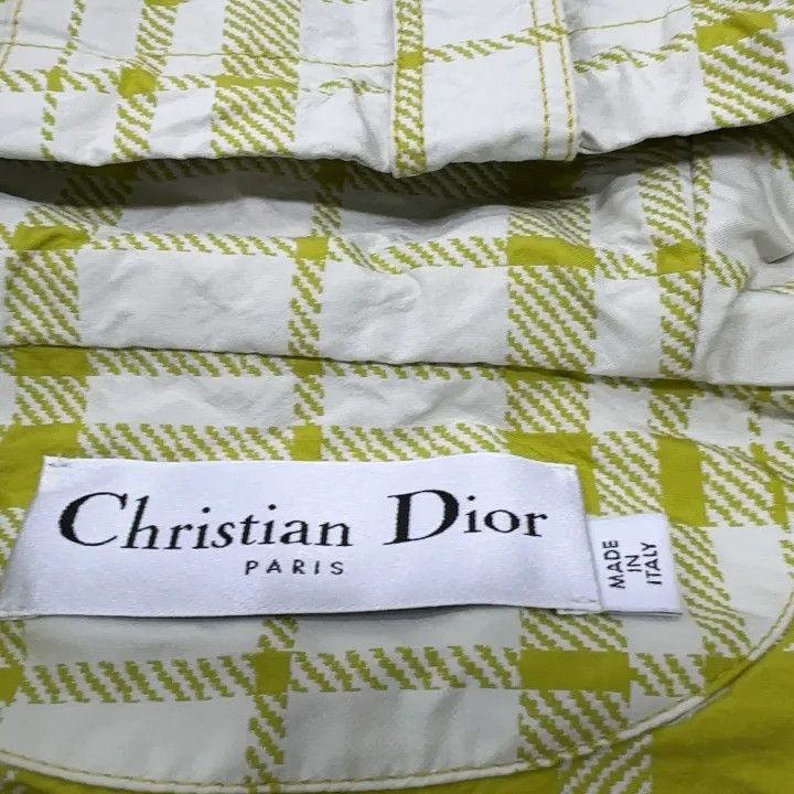 Dior Dior Plaid Half-Zip Pullover Jacket for Women 0079 Size XS / US 0-2 / IT 36-38 - 3 Thumbnail