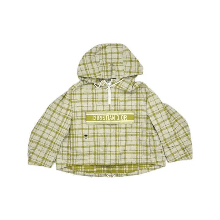 Dior Dior Plaid Half-Zip Pullover Jacket for Women 0079 Size XS / US 0-2 / IT 36-38 - 2 Thumbnail
