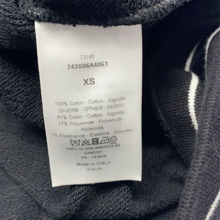 Dior Dior Vibe Black Logo Hoodie for Women 0079 Size XS / US 0-2 / IT 36-38 - 3 Thumbnail