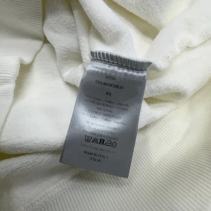 Dior Dior x Stussy Bee Embroidered Sweatshirt 0079 Size XS / US 0-2 / IT 36-38 - 4 Thumbnail