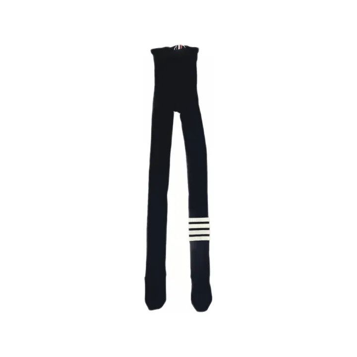 Thom Browne Thom Browne Women's Striped Wool Tights 0079 Size 22" - 2 Thumbnail