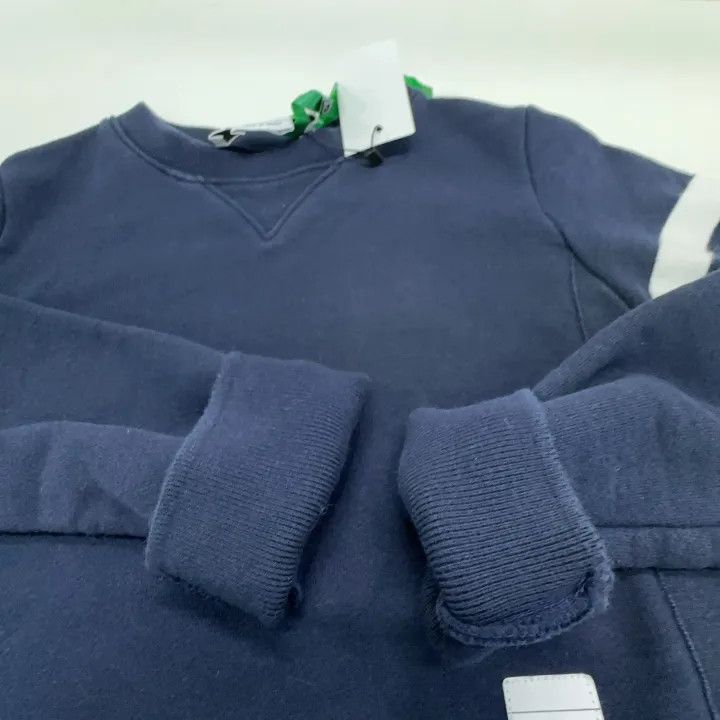 Thom Browne Thom Browne Navy Blue Logo Sweatshirt for Women 0079 Size M / US 6-8 / IT 42-44 - 9 Thumbnail