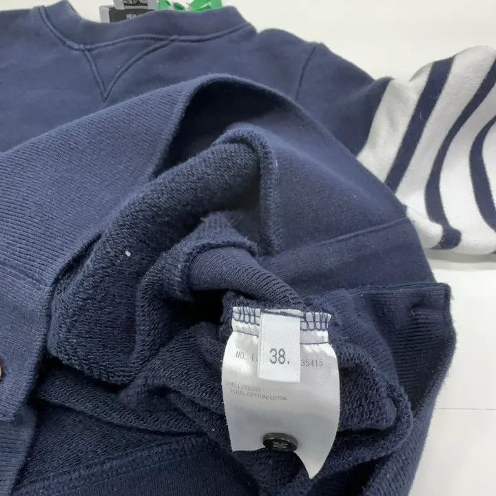 Thom Browne Thom Browne Navy Blue Logo Sweatshirt for Women 0079 Size M / US 6-8 / IT 42-44 - 4 Thumbnail