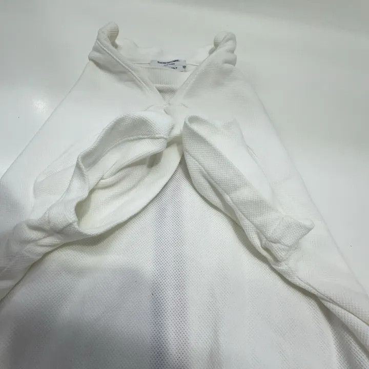 Thom Browne Thom Browne Short Sleeve T-Shirt with Stripes 0079 Size S / US 4 / IT 40 - 9 Thumbnail