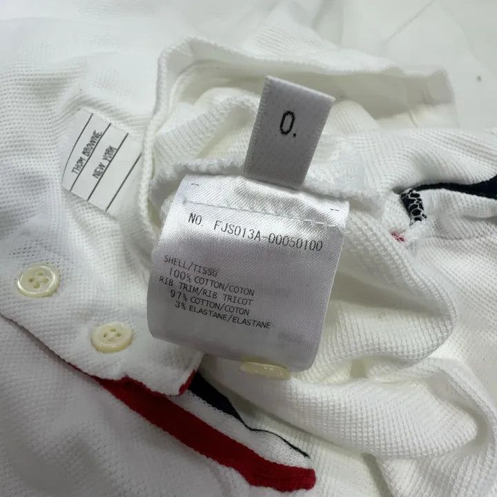 Thom Browne Thom Browne Short Sleeve T-Shirt with Stripes 0079 Size S / US 4 / IT 40 - 7 Thumbnail